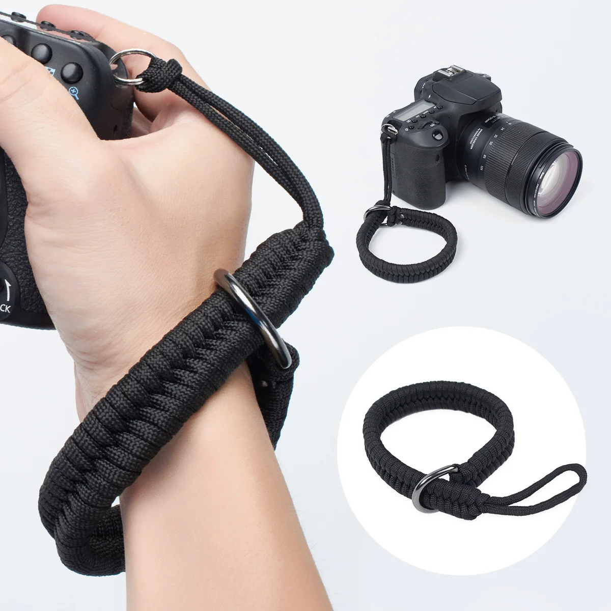 

Quick Release Camera Wrist Strap for Canon Nikon Sony Fuji film Olympus DSLR and Mirrorless Durable Camera Hand Strap