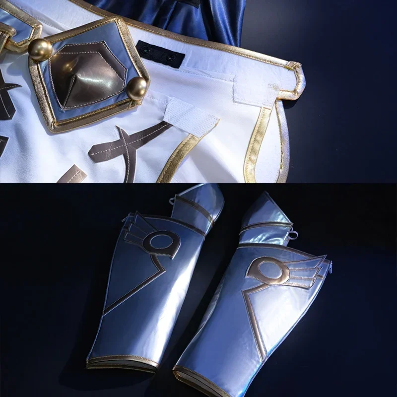 ROLECOS Gioco LOL La Signora della Luminosità Lux Costume Cosplay Lux Magic College Girl Uniform Donna Halloween Set completo costume