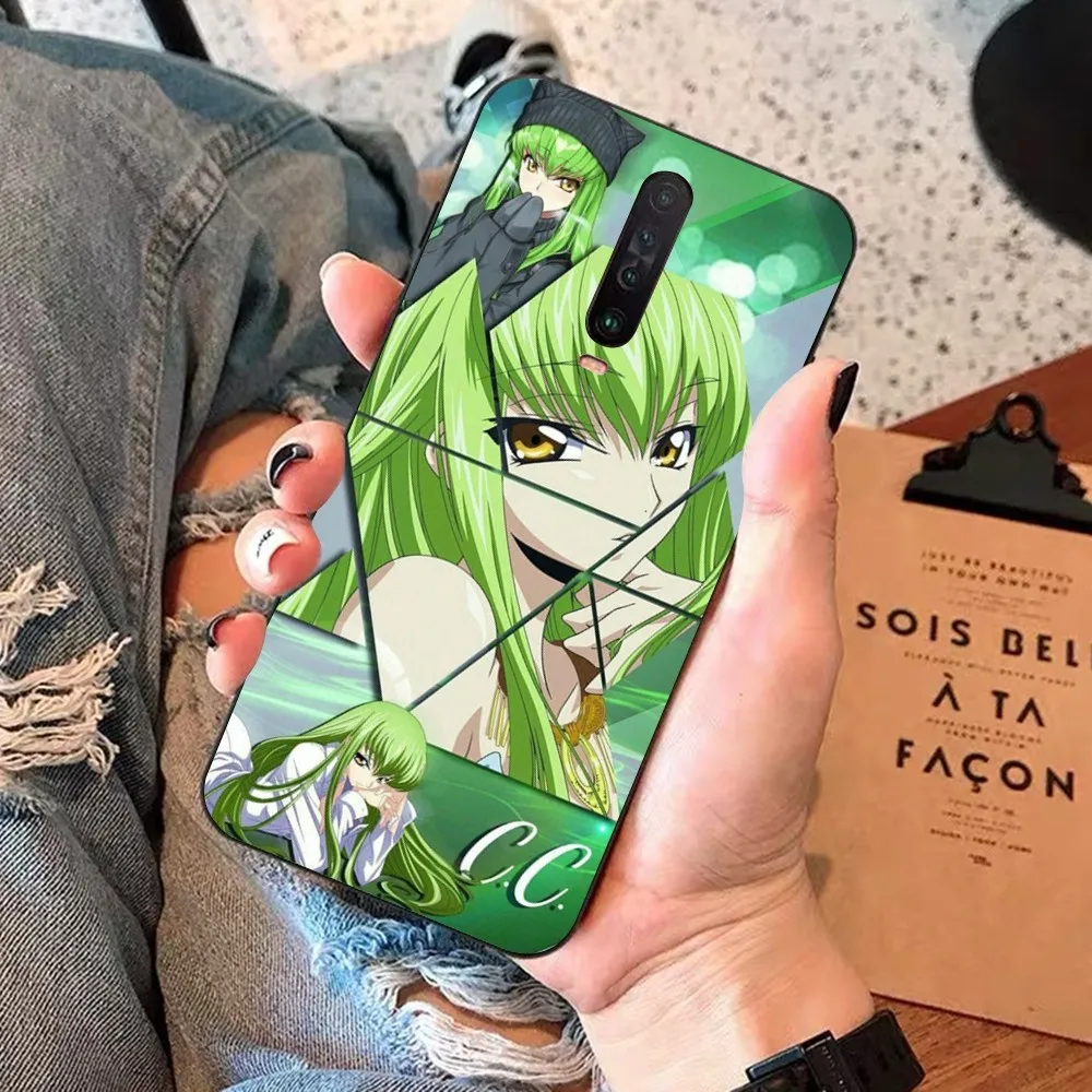 Code Geass  Phone Case For Redmi 5 6 7 8 9 10 plus pro 6 7 8 9 A GO K20 K30 K40 pro plus F3 Fundas