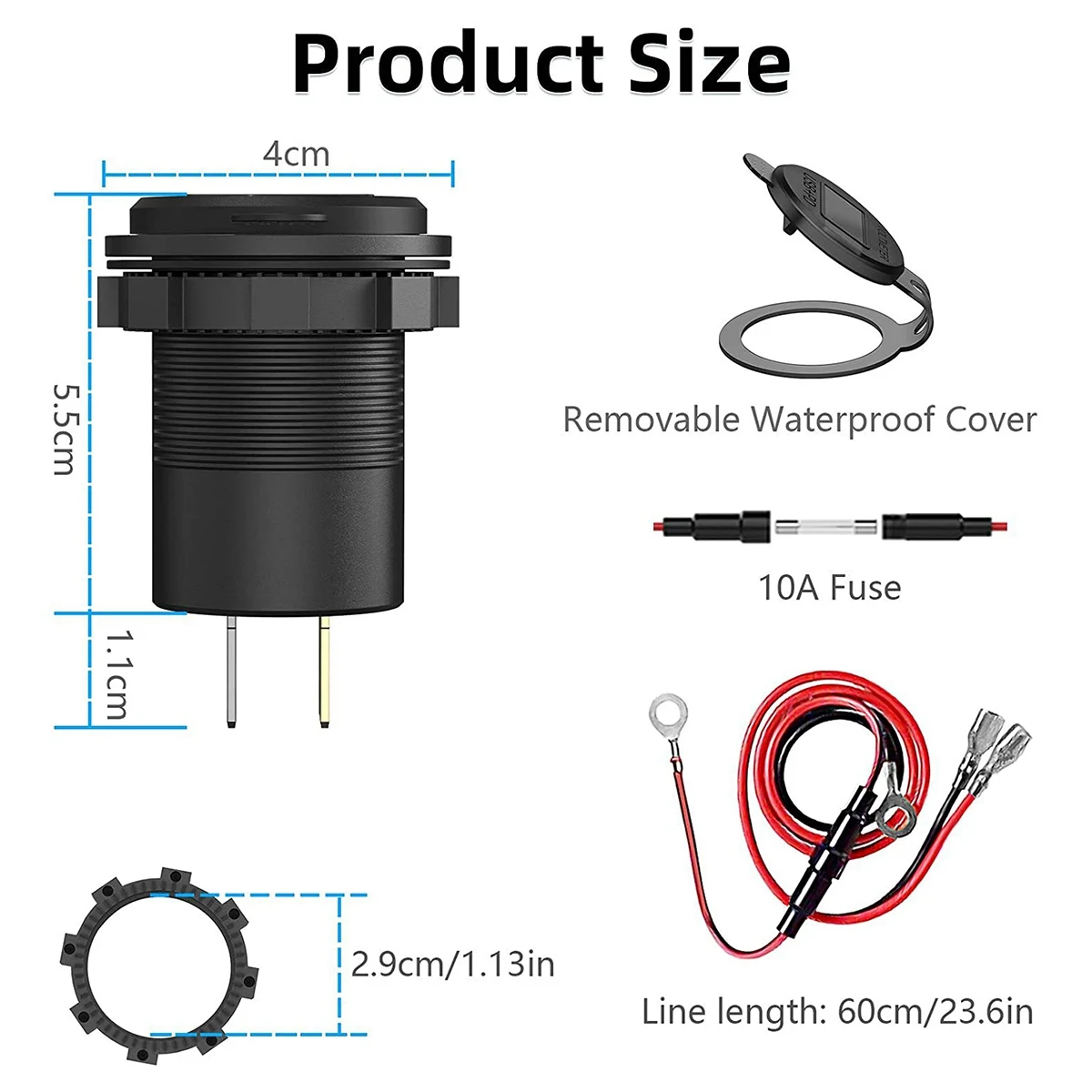 A20K-Car Dual Usb Q…