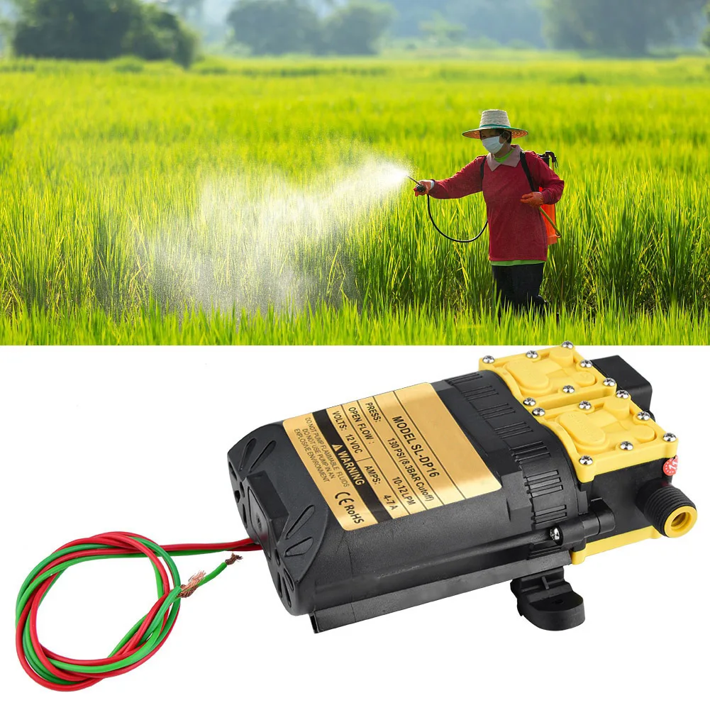 

12V High Pressure Agricultural Electric Water Sprayer Pump Agricultural Water Sprayer Pump