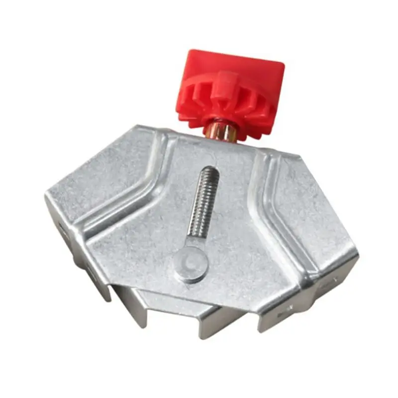 Serre-joints d'angle droit pour bois, métal, tuyaux, tiges d'acier, verre, serre-joint 90° avec écrous réglables et rotatifs B-AT64