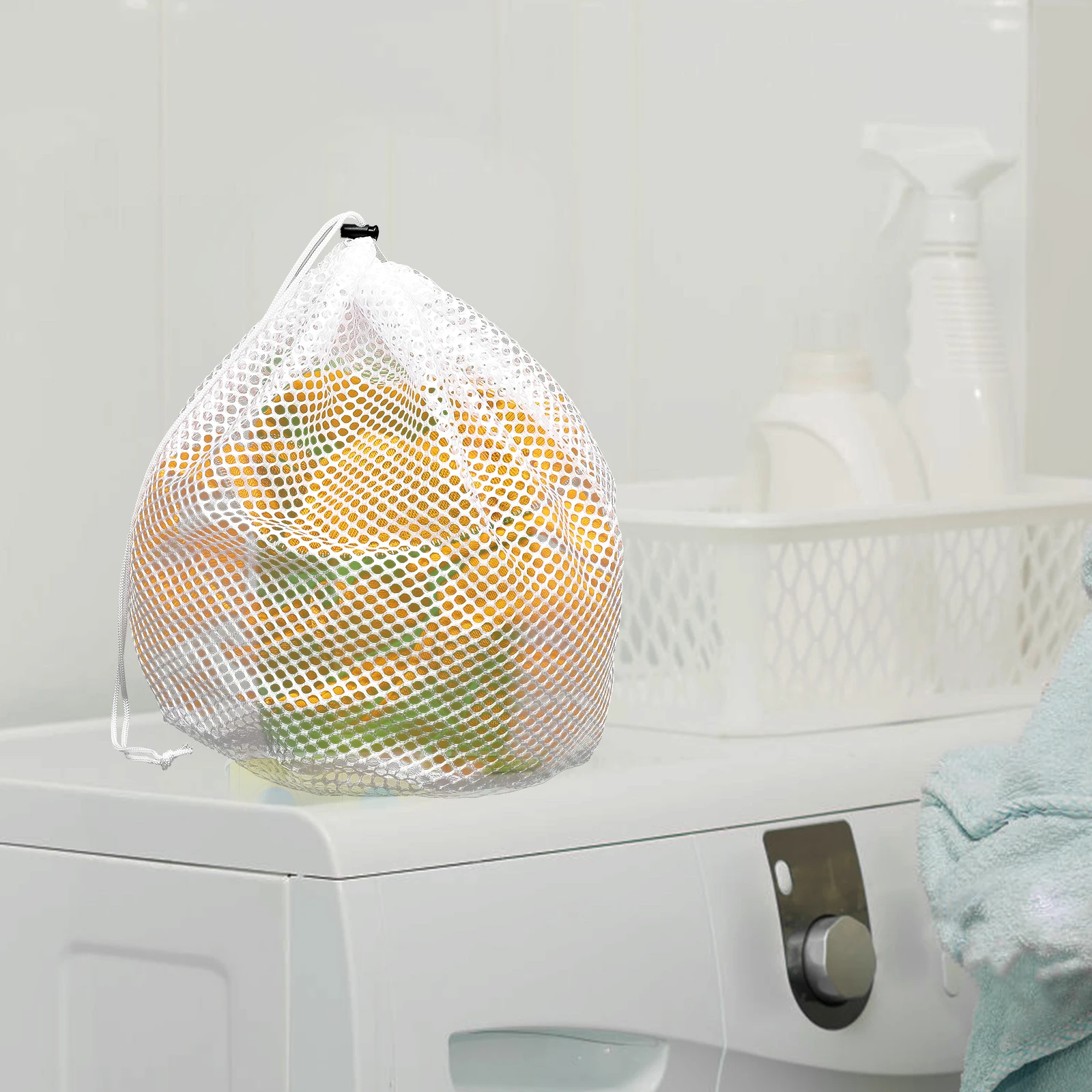 

Polyester Mesh Laundry Bag Set Drawstring Washing Bags for Underwear Lingerie Bra Pantyhose Socks Safe Long Use Separate