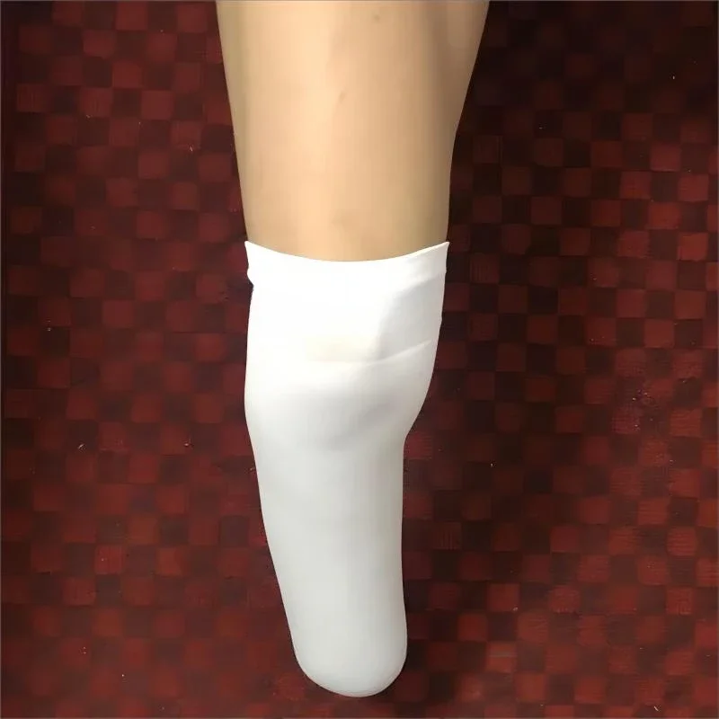 Prosthetic Gel Socks Calf Sleeve Leg Below Knee Soft Comfortable Cover Liner Stump Amputation Free Shipping Silicone Sock