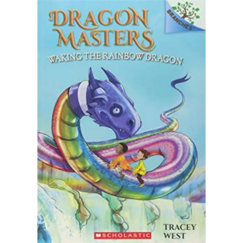 Dragon Masters 10, Waking The Rainbow Dragon Tracy West SCHO, домашняя самооперационная книга ZY 9781338169898.