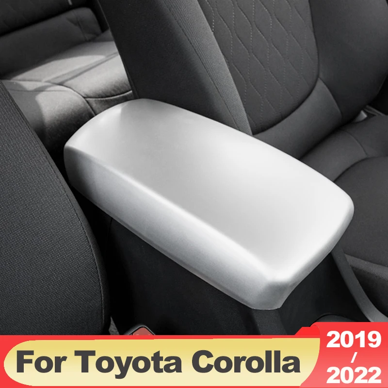 

ABS Car Center Console Seat Armrest Box Cover Central Arm Rest Trim Case For Toyota Corolla 2019 2020 2021 2022 E210 Accessories