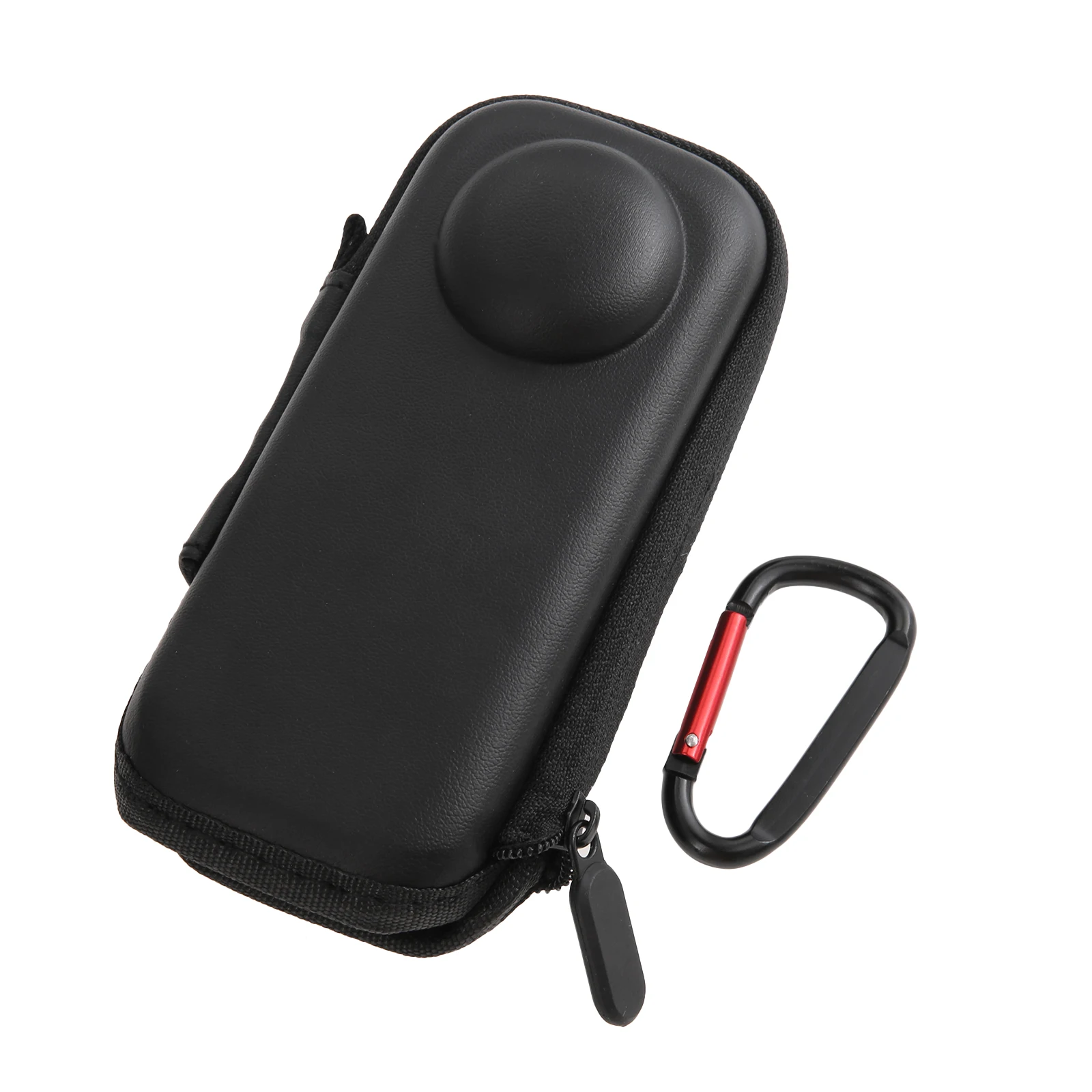 

Портативный чехол для камеры Insta360 X5, портативная сумка для хранения с карабином, водонепроницаемый, из искусственной кожи, мягкий, для интерьера, ударопрочная защита