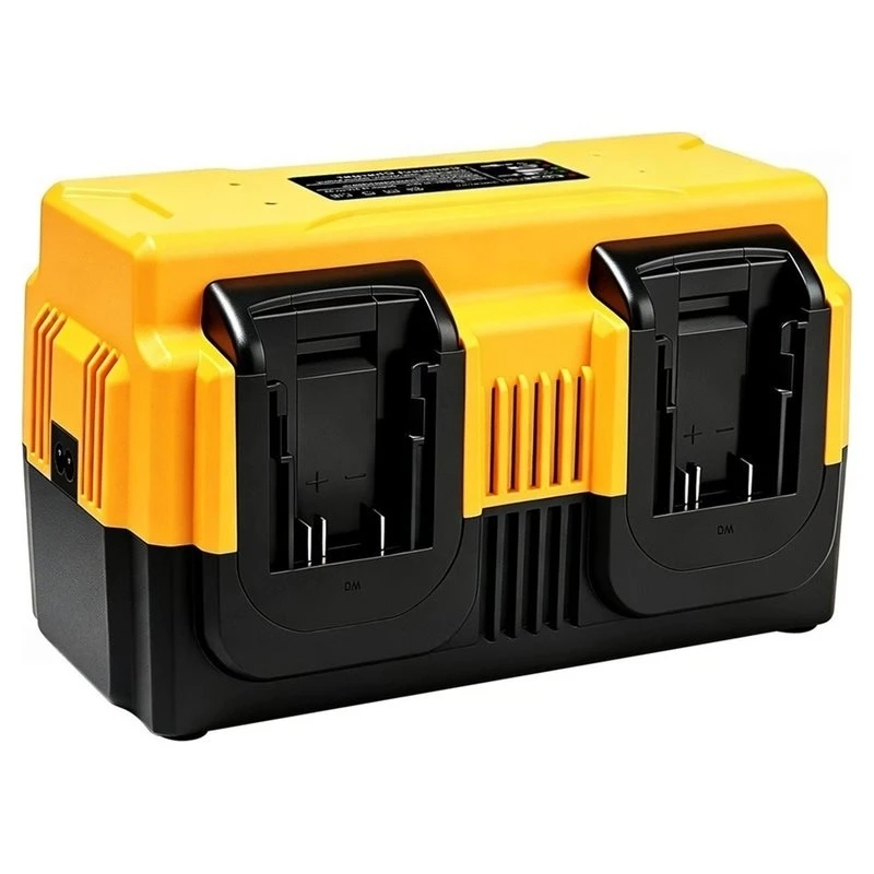 ABKI-For Dewalt 20V 60V Max Lithium Batteries- 4-Port Fast Battery Charger DCB200 DCB204 DCB205 DCB206 DCB606 DCB609 US Plug