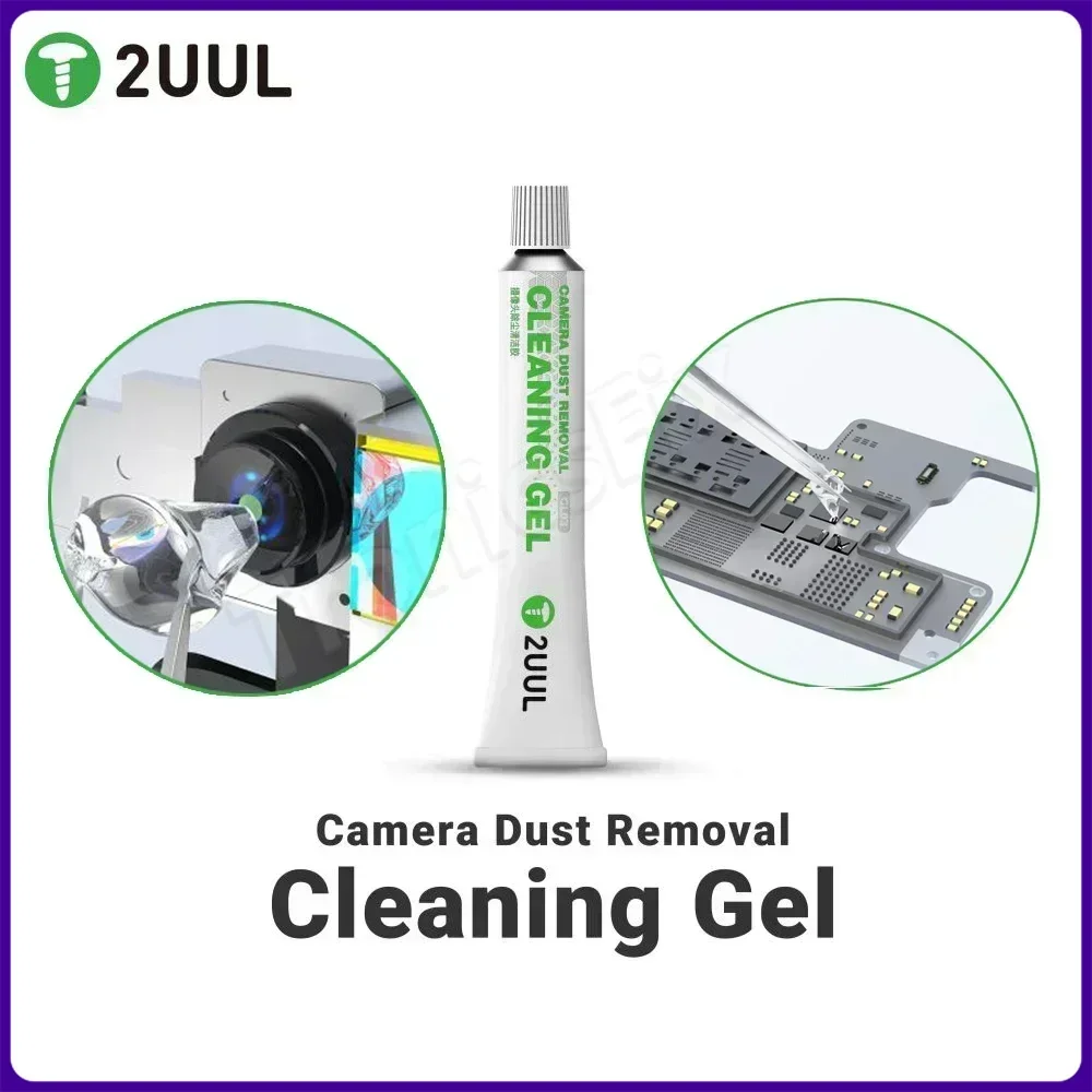 2UUL GL03 Gleaning Gel 30g Strong Adsorbility Camera Motherboard Eletronics Dust Removal No Residue No Damage Cleaning Repair