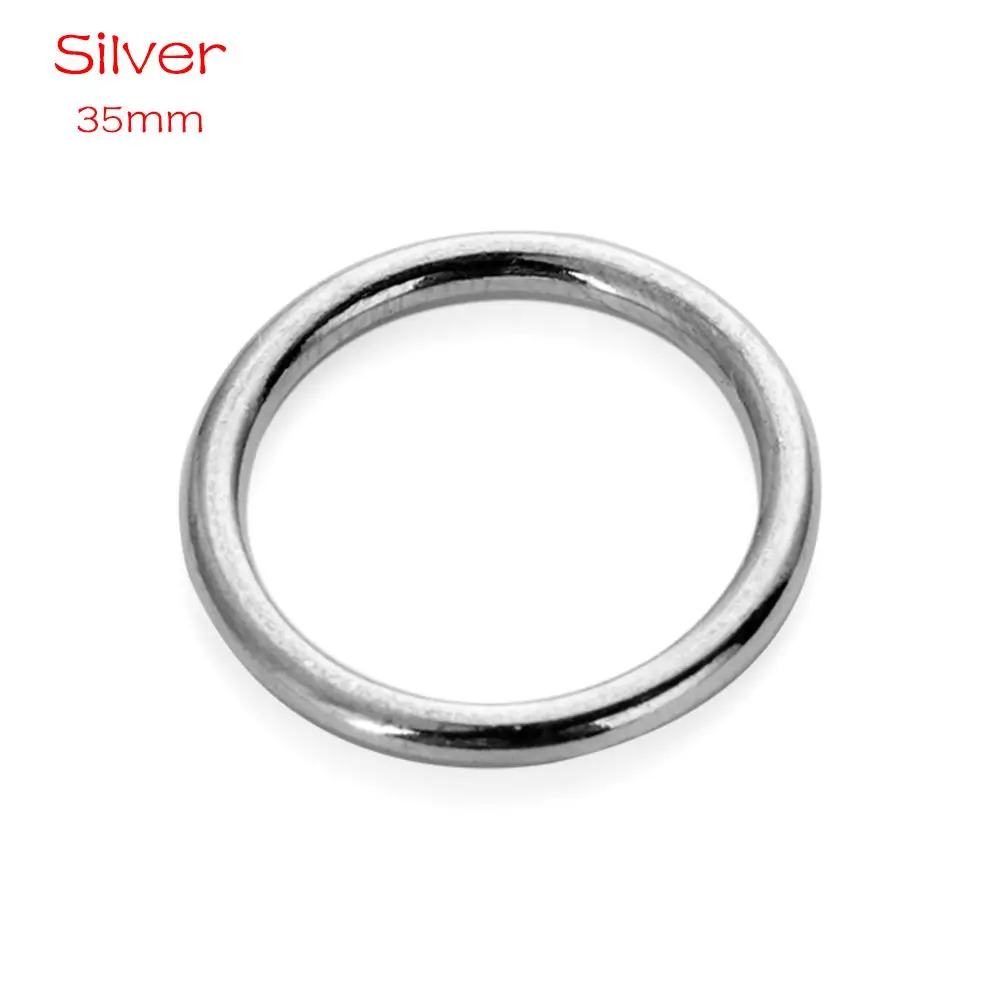 DIY Craft Supplies Pet Collar Webbing  Sewing Accessories  O Ring Bag Parts Metal Buckle