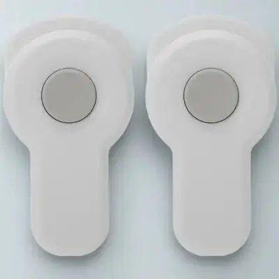 

2Pcs Childproof Oven Safety Lock Baby Proof Kitchen Lock Easy Install Prevents Kids Opening Oven Door Child Protection