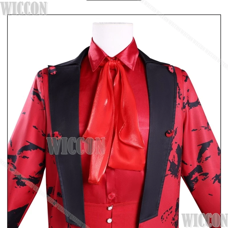 Vestido rojo de la temporada de Wedn Oscar Isaac, disfraz de Cosplay para hombre, ropa deportiva, impresión Digital sublimada, fiesta de juegos de rol personalizada para Halloween ‌