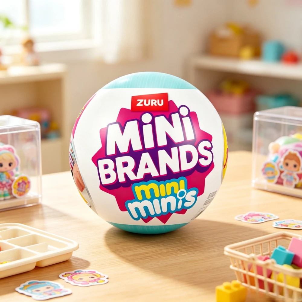 ZURU Mini Brands Mini Blind Ball Toys Simulation Supermarket Food Toys Multiple Models Play Home Decoration Gifts