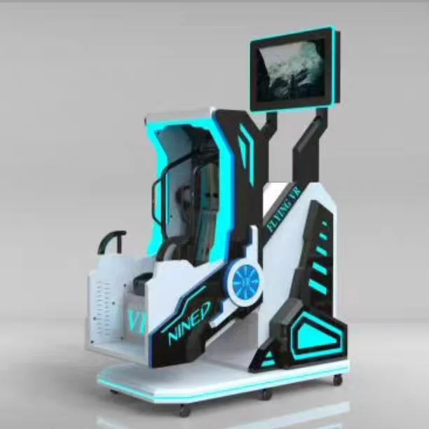 360 Degree Rotation Virtual Reality Flying Simulator VR Chair Indoor Flight Roller Coaster Metal Adventure Park Daycare Home