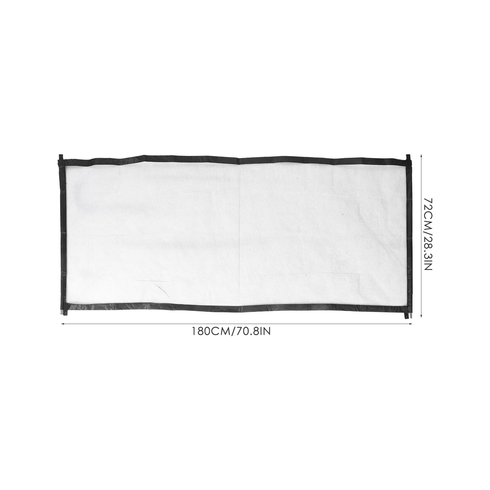 1 conjunto de portão de malha para animais de estimação, cerca de segurança para bebês, rede de isolamento para cães, nylon, aço inoxidável, dobrável, cercadinho interno e externo para animais de estimação