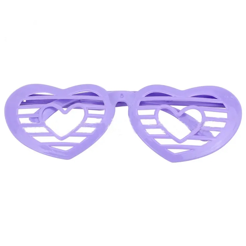 

Candy Color Plastic Heart-Shaped Glasses Eyeglasses For Children Kid Toys Holiday Party Gift Cosplay Wedding Birthday