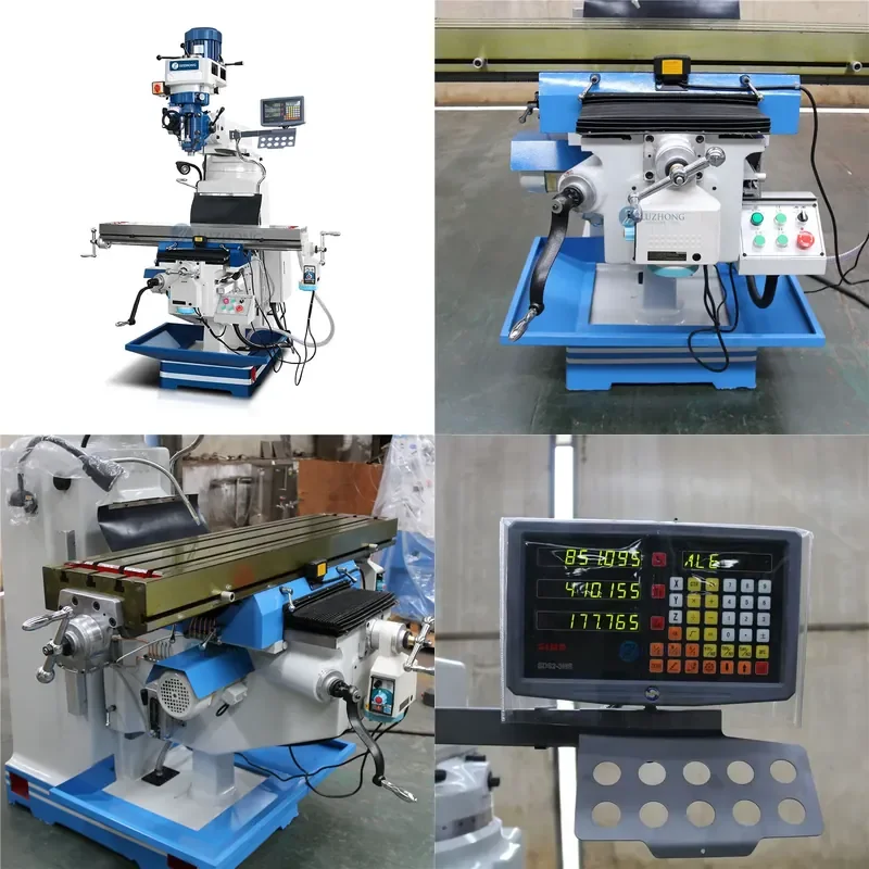for Vertical Horizontal Turret Type Universal 4H 5H Turret Milling Machines Factory Supply