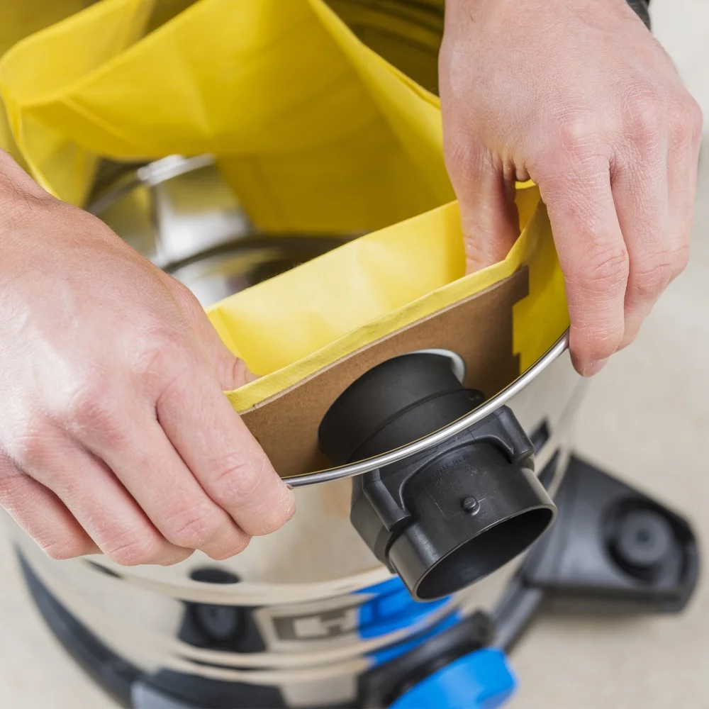 أكياس جمع الغبار عالية الكفاءة 3 عبوات من المكانس الجافة الرطبة سعة 4-9 جالون متوافقة مع معظم العلامات التجارية ومخفض مسببات الحساسية للترشيح