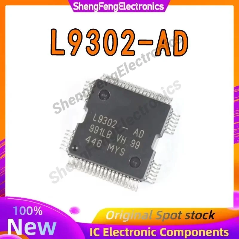 Nuevo Circuito Integrado Automotriz Original L9302-AD L9302AD L9302 LQFP64 9302, Chip Automotriz, Garantía de Calidad