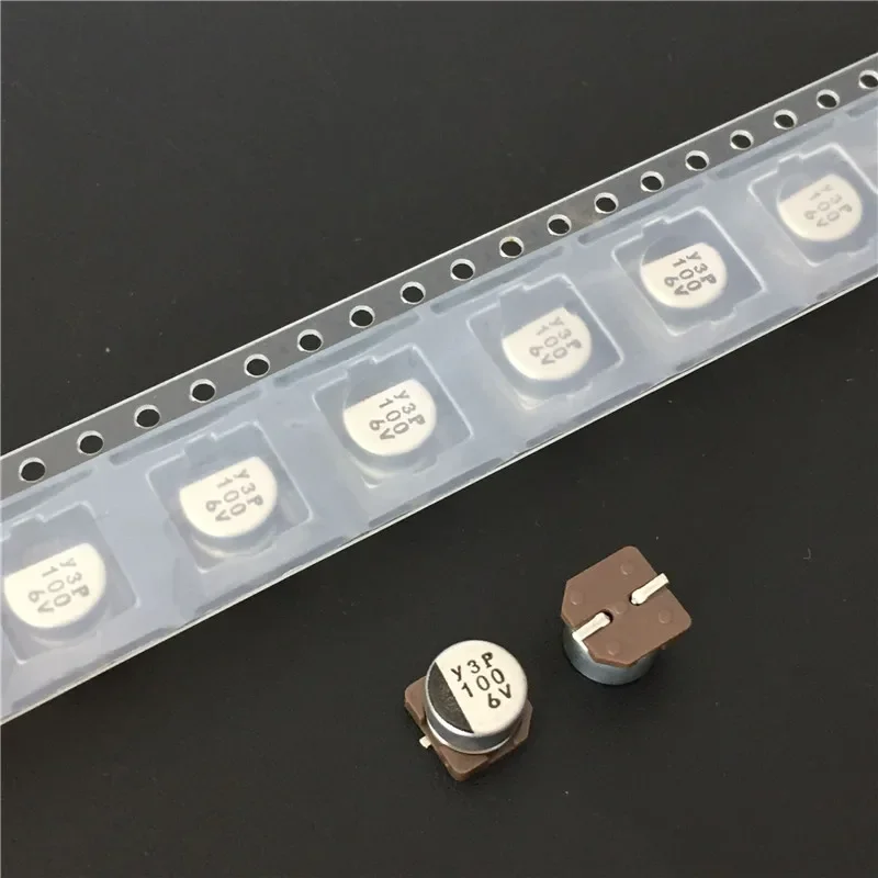 10pcs 100uF 6.3V NICHICON WF series 6.3x5.4mm 6.3V100uF Low Impedance Chip type SMD Aluminum Electrolytic Capacitor