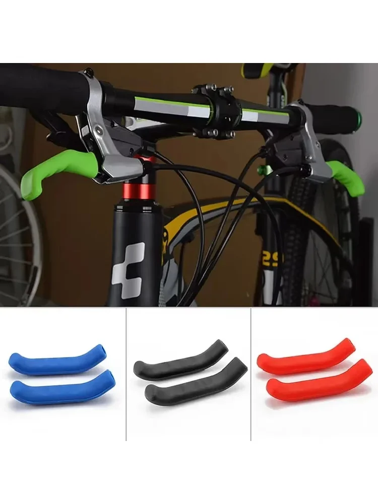 AliExpress NONE 2pcs Sweatproof Non-slip Silicone Bicycle Brake Lever Covers Universal Waterproof MTB Fixed Gear Removable Anti-Scratch Protecto