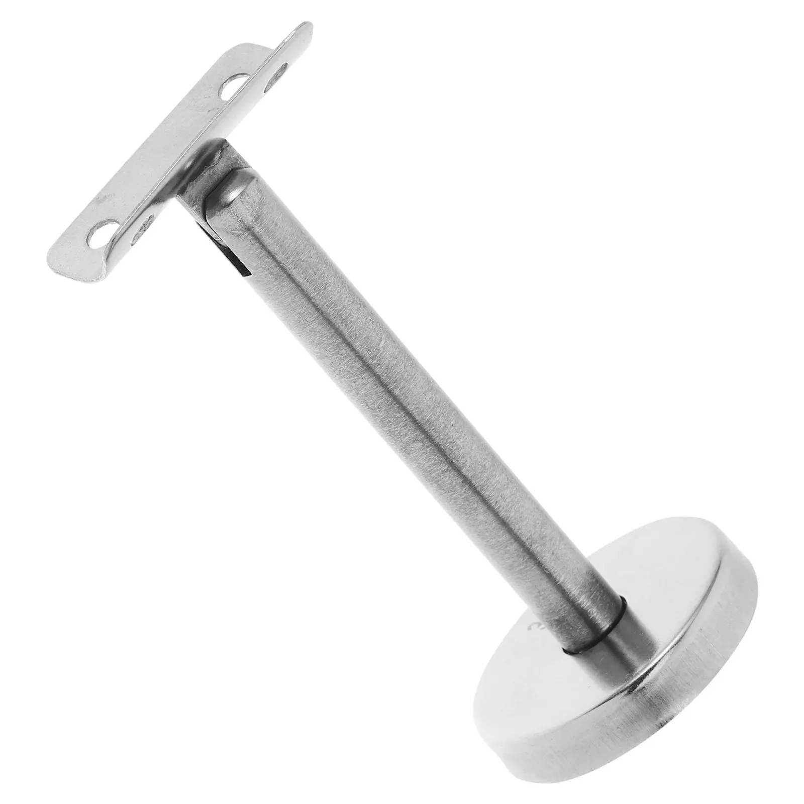 Stainless Steel Handrail Support Holder Wall Mounted Bracket for Stair Railings Deck Balcony Office Commercial Spaces Strong