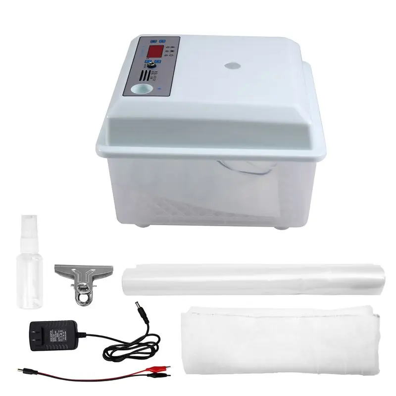 

【Доставка в полуавтоматическом наборе 20-яй яиц для домашнего хозяйства - инкубатор для птичьих яиц с американской вилкой для домашнего использования