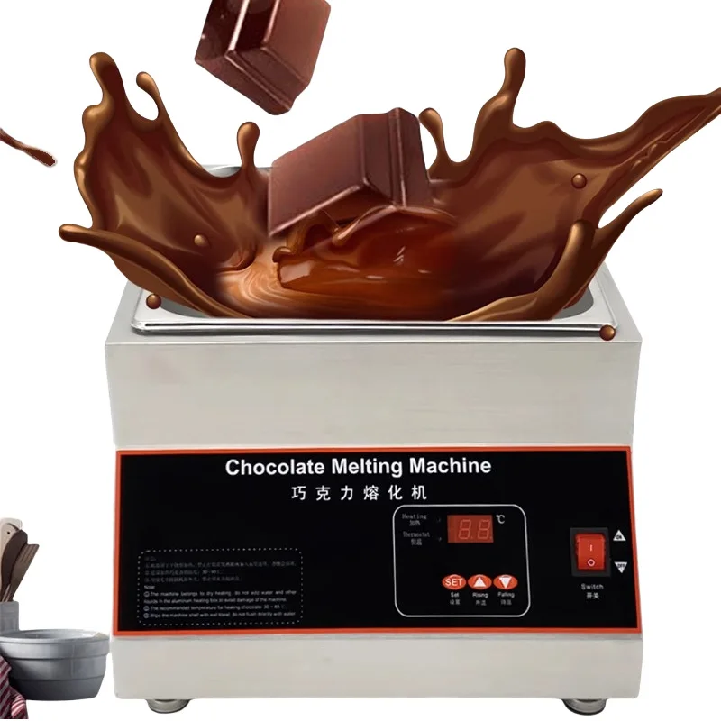Digital Air Heating No Water Need Chocolate Melting Machine 220v 110v Chocolate Heating Pot Warmer Melter