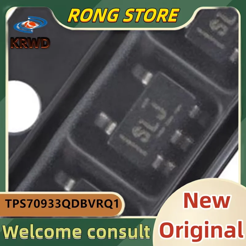 10 قطعة SLJ جديدة ومبتكرة رقاقة IC SOT23-5 TPS70933QDBVRQ1 TPS70933QDBVR TPS70933QDBV TPS70933Q TPS70933