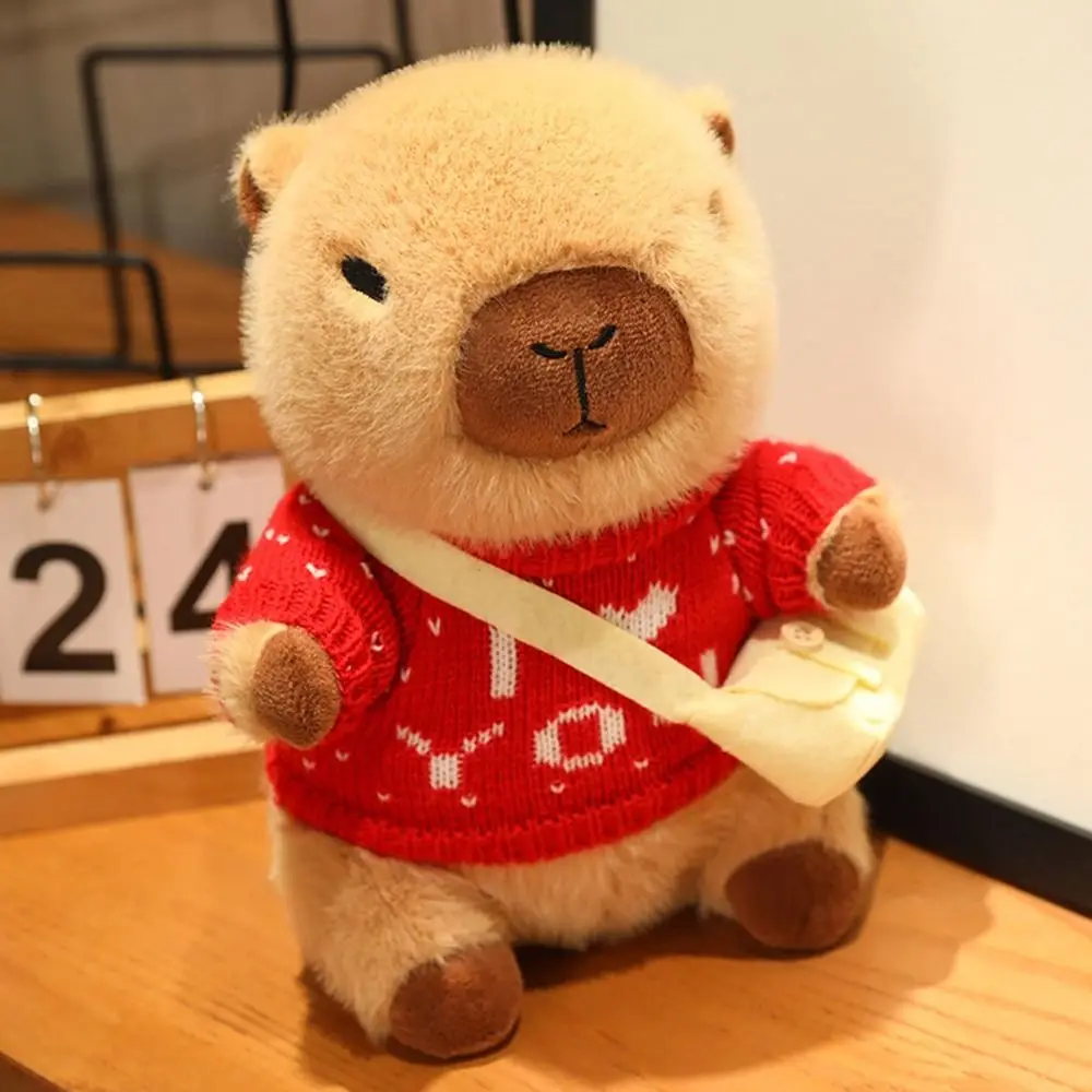 Suéter de moda, ropa de capibara, accesorios de capibara DIY de dibujos animados para regalo de cumpleaños