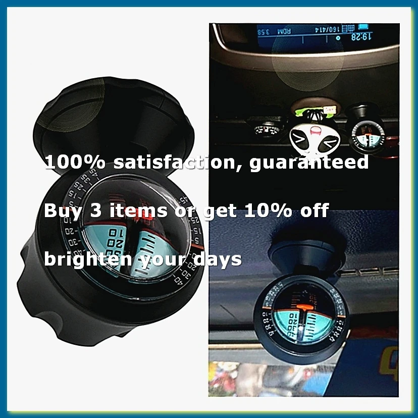 New Car Inclinometer Level Tilt Gauge Indicator Angle Slope Level Meter Finder Tool Gradient Balancer