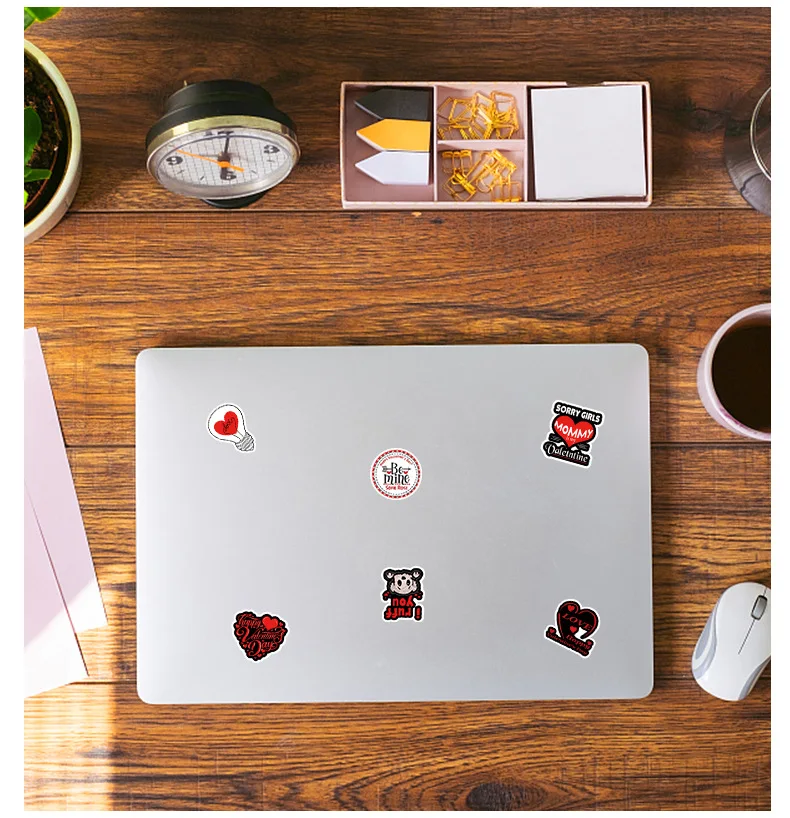 50/100PCS Valentijnsdag Graffiti Stickers Laptop Briefpapier Liefde Decoratie Stickers Waterprrof Stickers