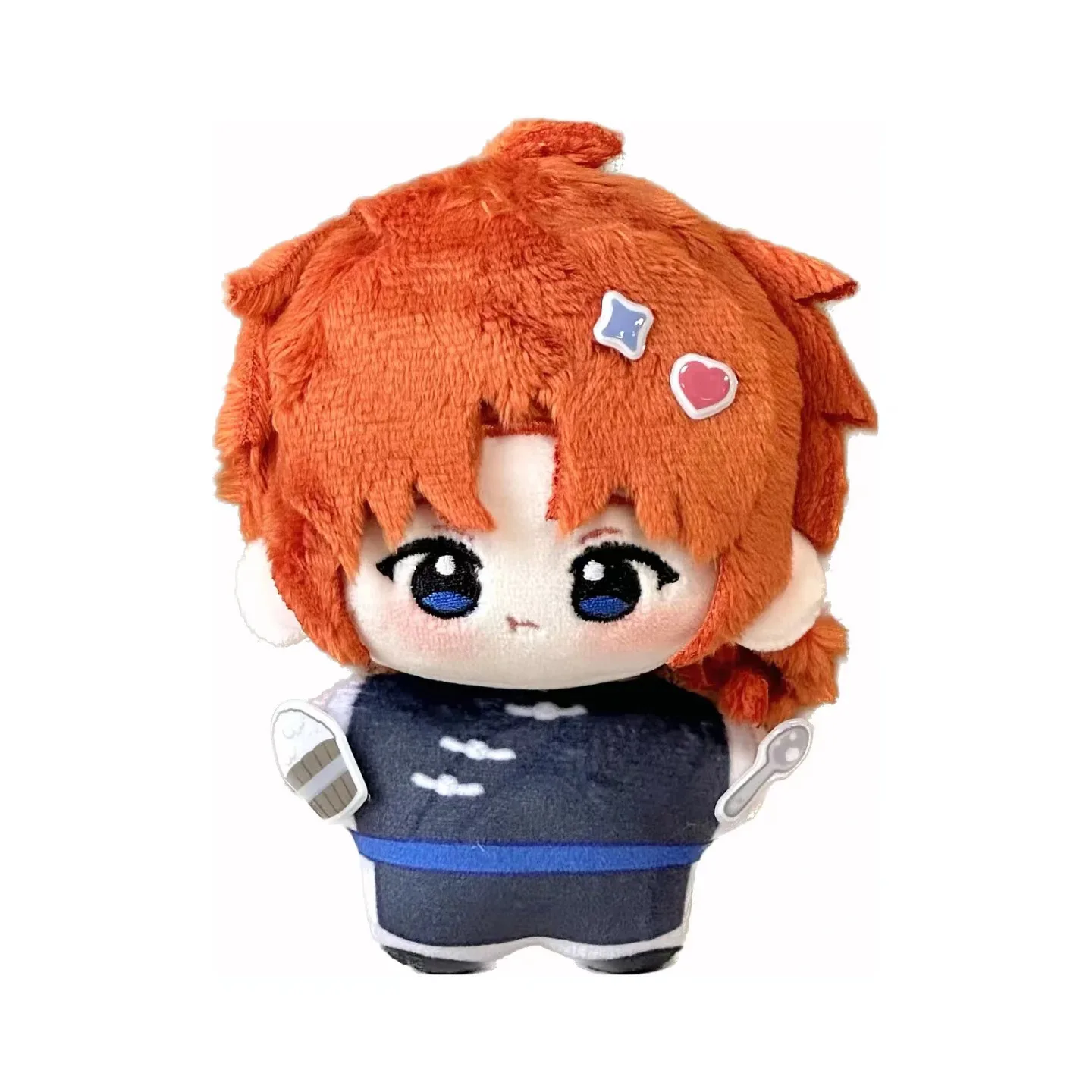 جينتاما أنيمي أفخم دمية ساكاتا جينتوكي مروحة ميرش مطبوعة نمط أوكيتا سوجو ياتو كاموي 10 سنتيمتر Nui-Nui دمية قلادة هدية #5