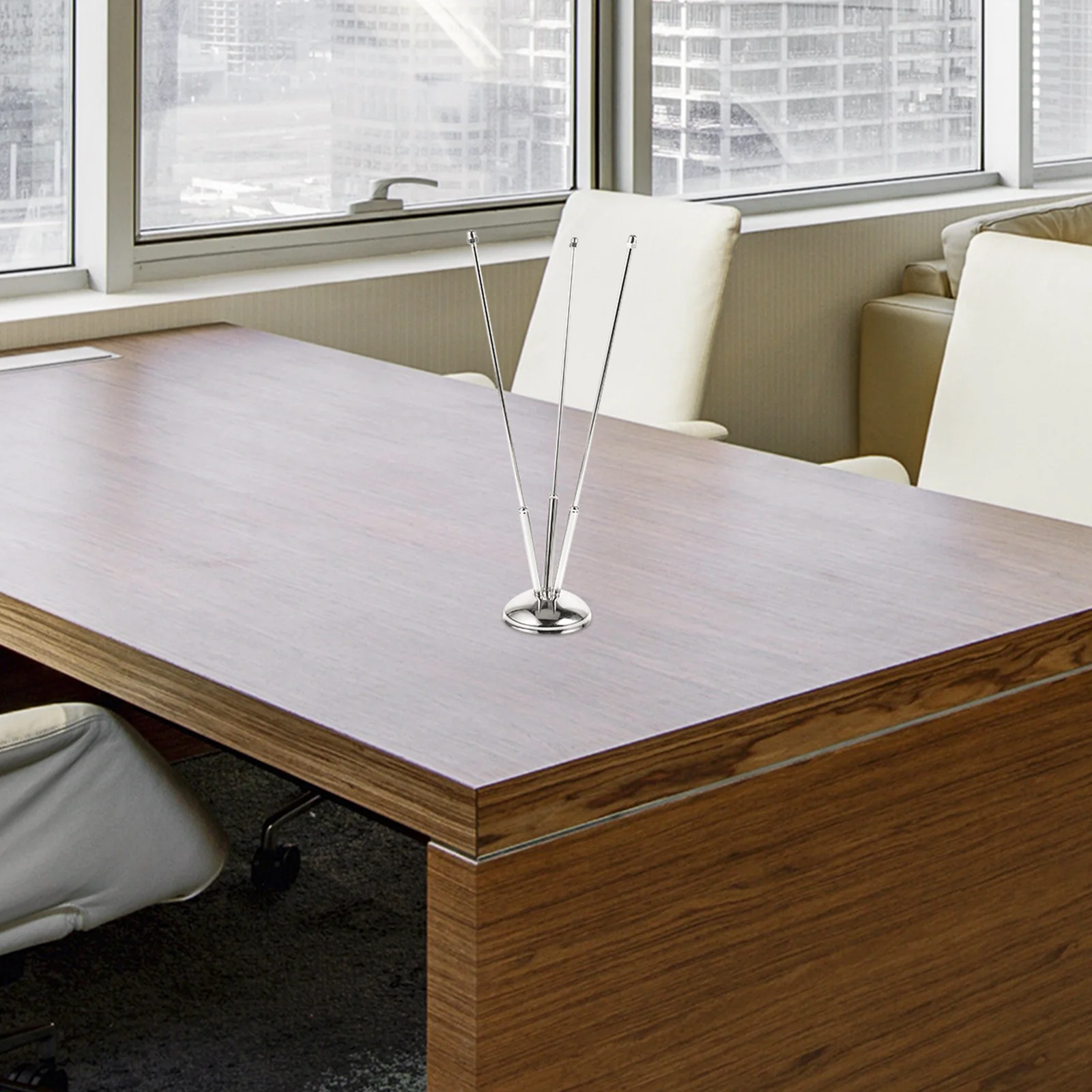 

Table Flag Pole with Wear-Resistant Base Desktop Flag Stand for Home Office Multipurpose Flagpole Holder for Festivals Military