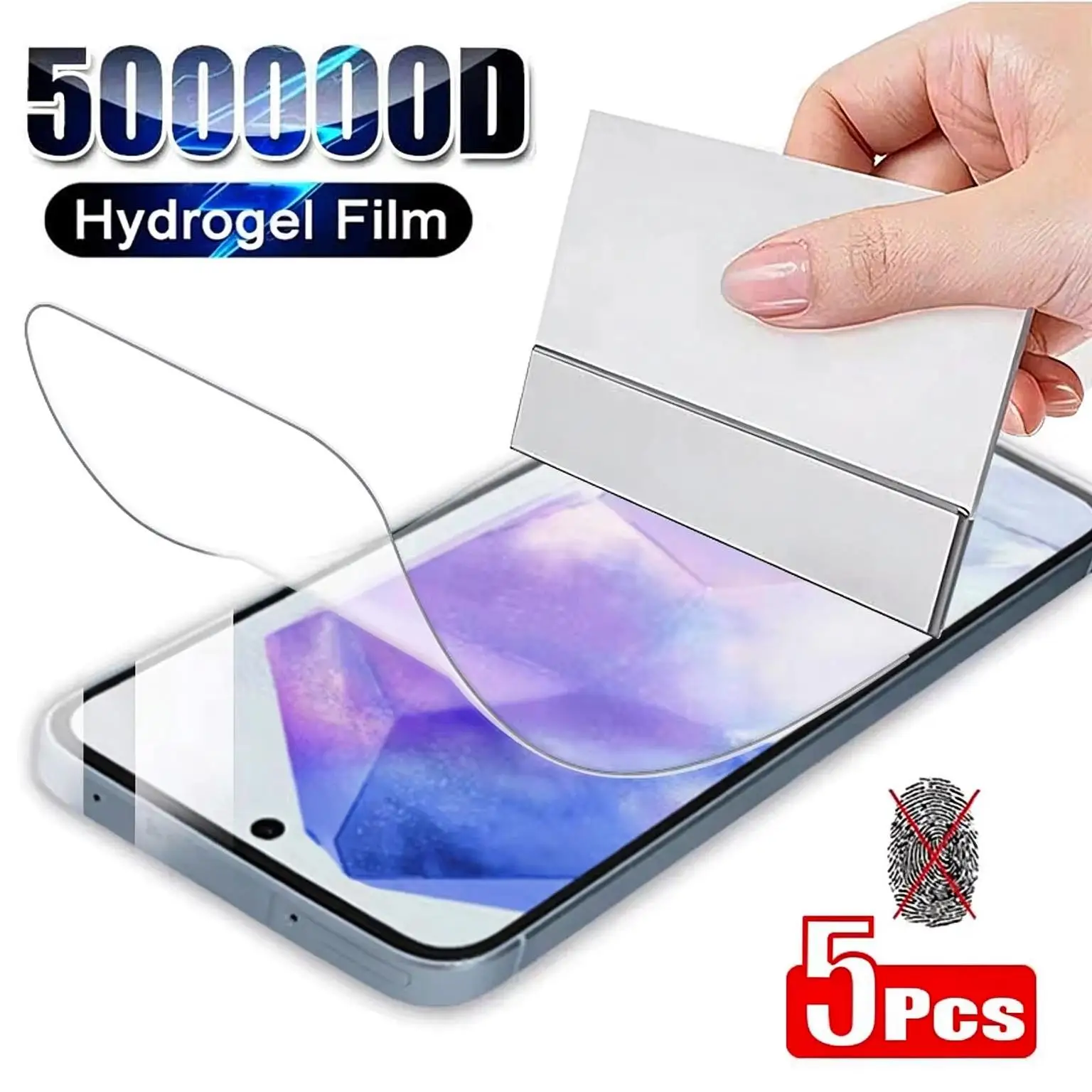 5PCS Soft Hydrogel Film For Samsung Galaxy S25 S24 S26 Ultra S23 Screen Protector A56 5G A57 A16 A37 A36 A26 A17 A18 A55 A54 A06