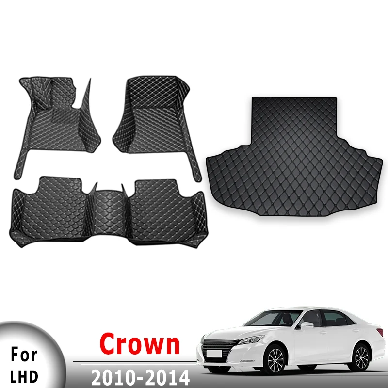 

Car Floor Mats Trunk Carpets For Toyota Crown 2015 2016 2017 2018 Product Auto Interior Accessories Foot Pad Pedal Waterproof
