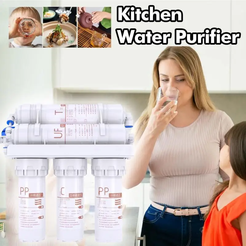 

Water Filter Drinking 5 Stages Water Purifier Filter System Under Sink filter Faucet water Treatment filter For Kitchen Home