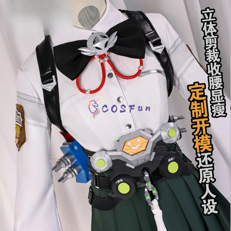 

Game Zenless Zone Zero Alice Thymefield Cosplay Costume Full Set Uniform Role Play Halloween Carnival Party Outfit COSFun