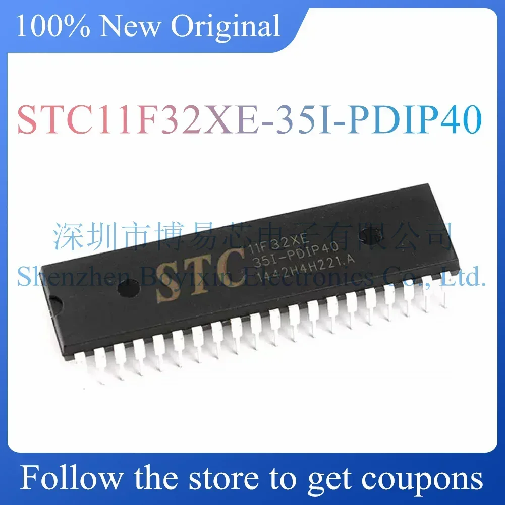 

NEW STC11F32XE-35I-PDIP40 Original Product