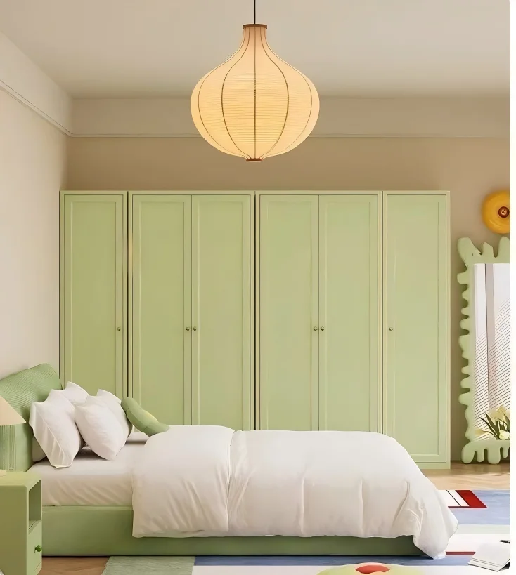 *Premium Modern Steel Durable Kids Wardrobe Eco-Friendly Non-Toxic Hinged Door Spacious Storage Apartment Bedroom Wall Mount