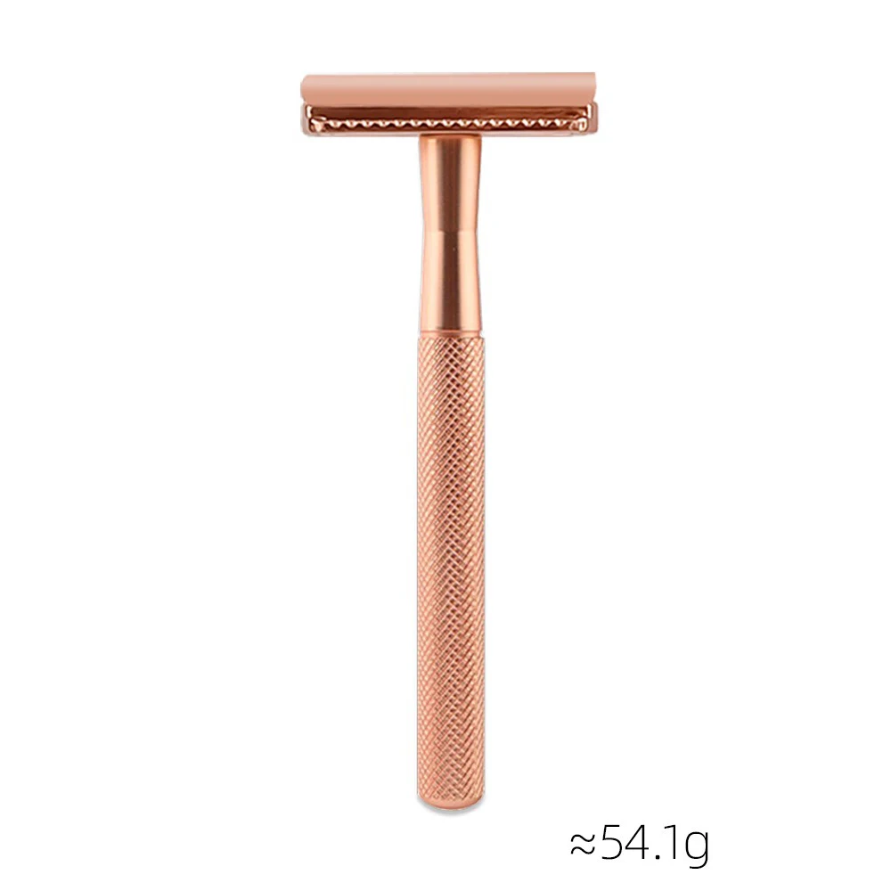3 cores masculino profissional manual barbeador barbeiro navalha de barbear cortador de barba presente navalha de segurança com alça ponderada matel