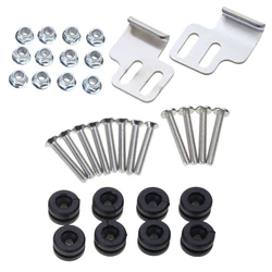 Motorcycle Lock Support Bars Side Luggage Case Fasteners Trunk Pannier Screw Mounting Fasteners Motorbike Frame Mount Bracket