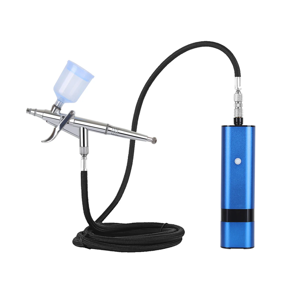 

Portable Auto Mini Makeup Temporary Tattoo Nail Art Spray Air Brush Compressor CE OEM Airbrush Machine