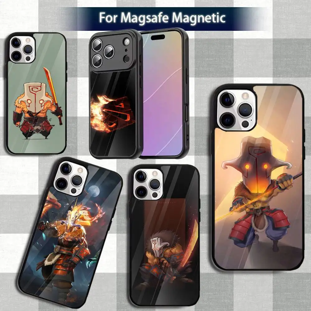 

Powerful D-Dota 2 Cool Phone Case For iPhone 13,12,15,17,11,16,14,Pro,Max,Plus,Mini,Magsafe,Magnetic Wireless Charging Case