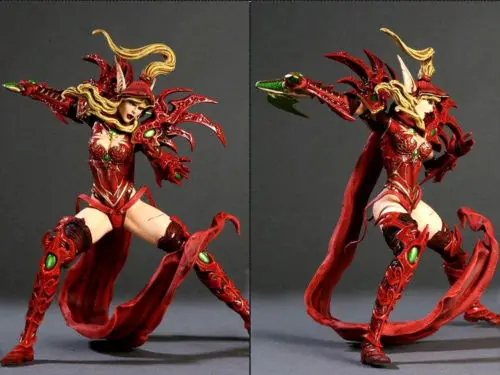 NEW in retail box  wow Blood ELF Rogue Valeera Sanguinar PVC Action Figure Toy