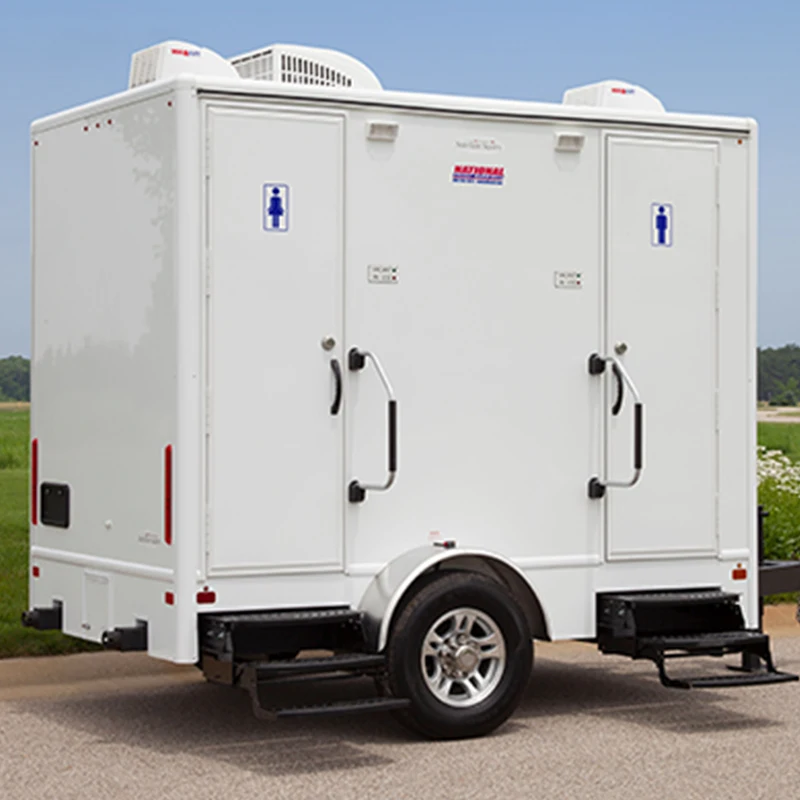 FACTORY Portable Shower Trailer Restroom Portable Toilet Trailer for Sale Portable Restroom Toilet Customized