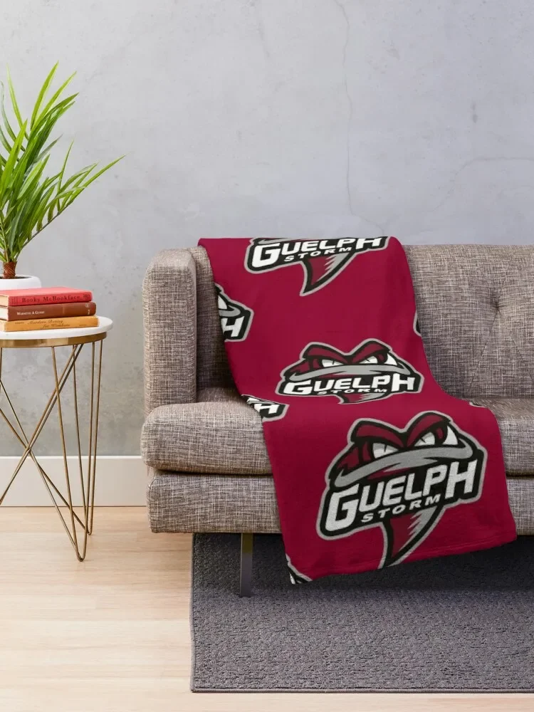 Guelph Storm Guelph Throw Blanket Camping Retros Blankets