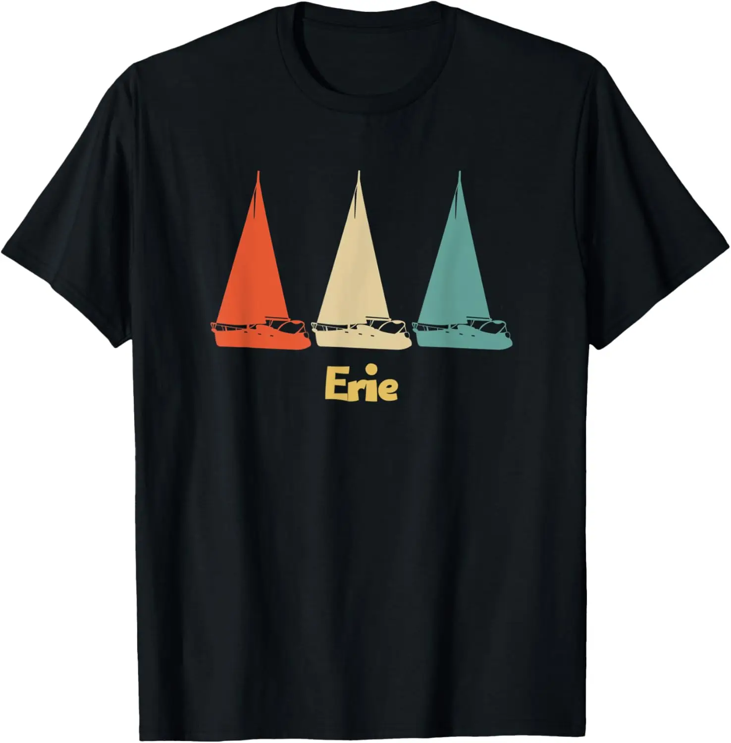 

Vintage Retro Erie PA Sailboat T-Shirt