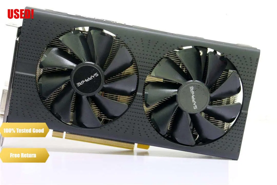 

SAPPHIRE RX 570 4GB 256Bit GDDR5 Graphics Cards for AMD RX 500 series VGA Cards DP HDMI DVI