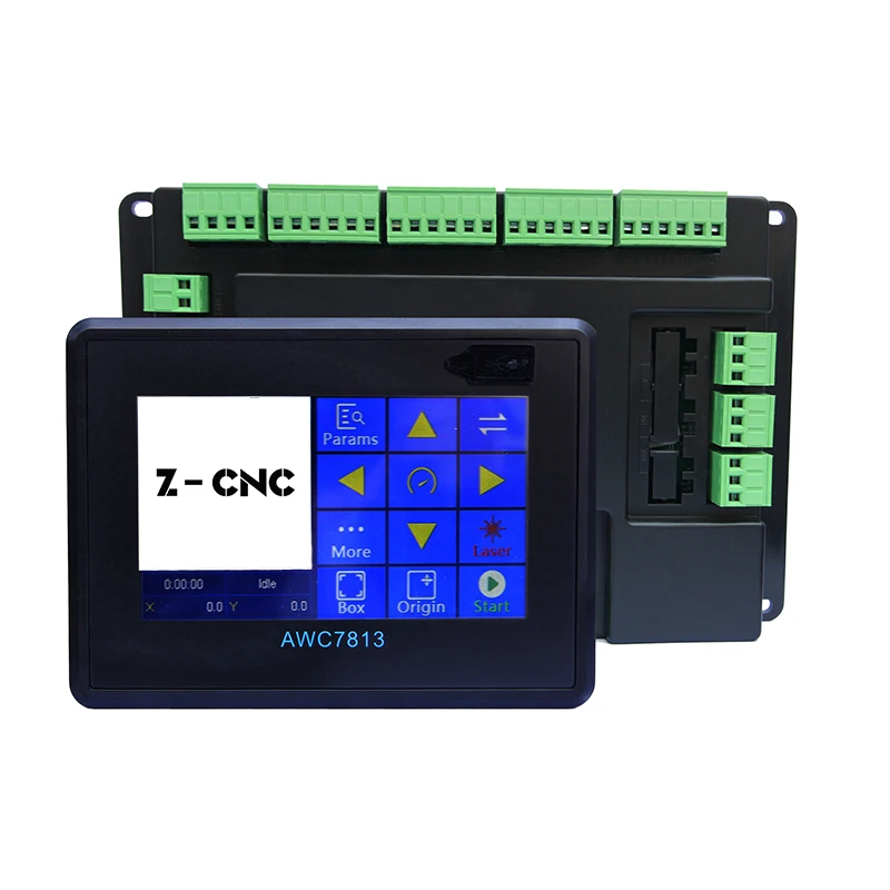 Trocen AWC7813 AWC7824 AWC7846 Co2 Laser Dsp Control System Touch Panel Diy Laser Controller Replace 708S LITE PLUS 6442G 6445G